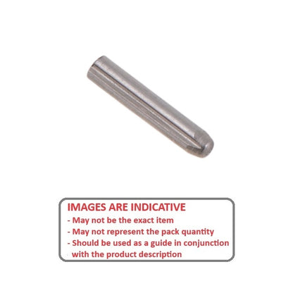 1047842 | GP3-0300-3000-S4 --- Groove Pins - 3 mm x 30 mm x 3.2 mm