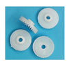 1138660 | GCR-015-M05-020-019-P (50 Pcs) --- Crown Wheel Module 0.5 Plastic Gears - 28 x 10 x 1.9 mm