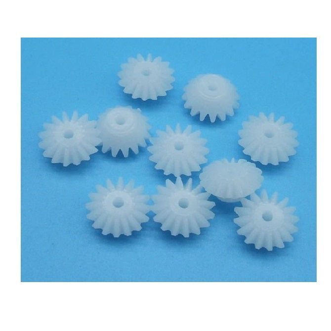 Mitre Gears - 12 tooth - 6x2 mm - POM Polyoxymethylene 