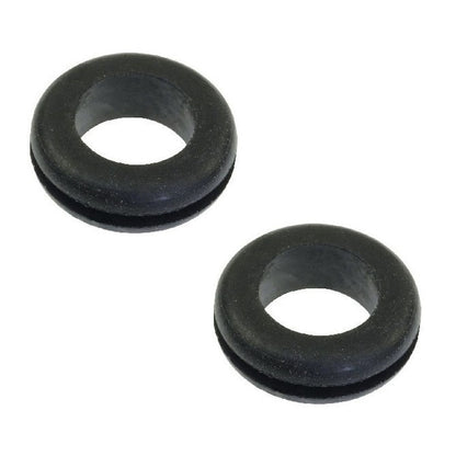 1064953 | GO-060-035-090-E12 (PK-10) --- EPDM Rubber Grommets - 6x3.5x9 mm Open - EPDM Grommet