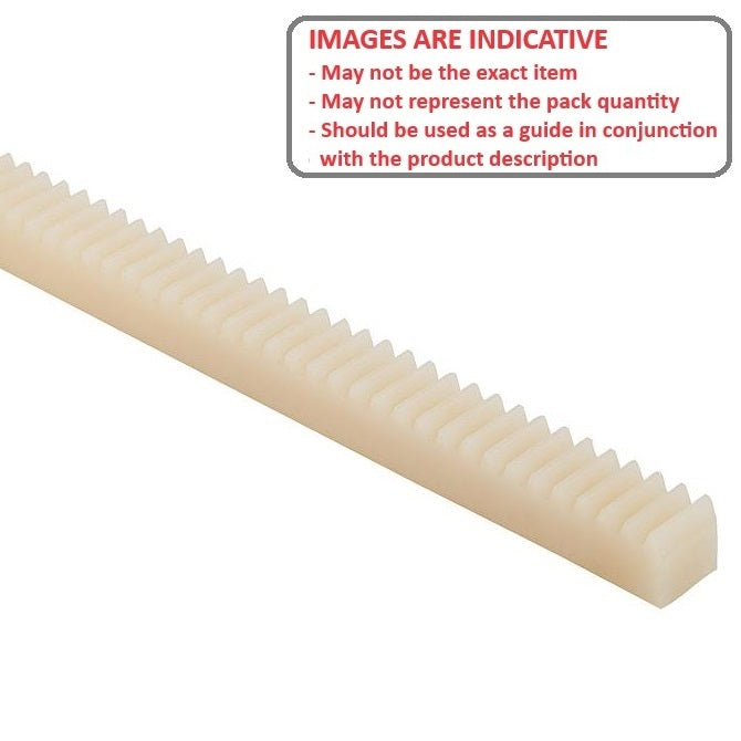 1218544 | GR-V16-08-0305-08-N (Each) --- Rack Gears - 304.8x7.938x7.938 mm Imperial - Nylon 101