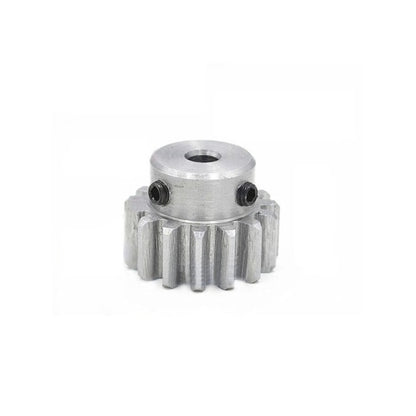 Spur Gears - 21 tooth - 8.33x3.175 mm Hubbed - Aluminium Alloy 2024 Gear