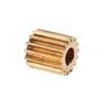Spur Gears - 8 tooth - 3.2x1.5 mm Hubless - Brass Gear