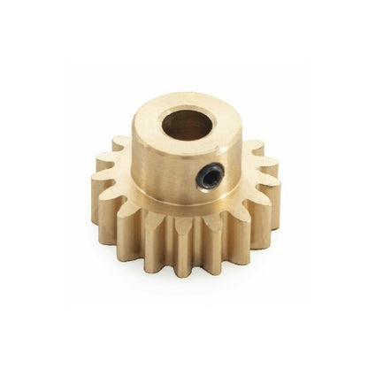 Spur Gears - 24 tooth - 18x6 mm Hubbed - Brass Gear