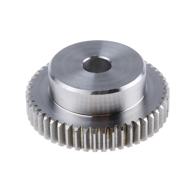 Spur Gears - 30 tooth - 31.75x6.35 mm Hubbed - Stainless Steel 303/304 Similar to A2, 18-8 HRB80 Gear