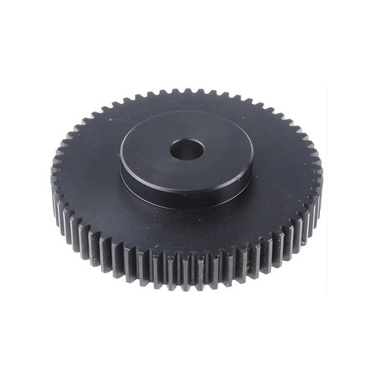 Spur Gears - 100 tooth - 100x17 mm Hubbed - Carbon Steel S45C Gear