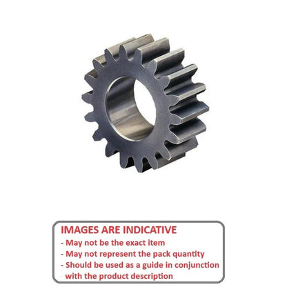 1147374 | G035P-035-M1-100-100F-C (Each) --- Spur Gears - 35 tooth - 35x10 mm Hubless - Carbon Steel S45C Gear