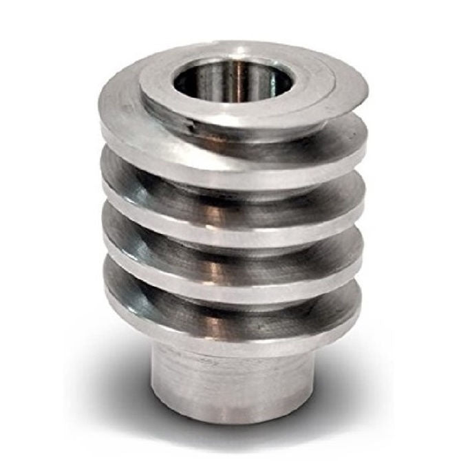1035245 | WM2R-100-060-150-S4 (Each) --- Worm Gears - Pitch Module 1.0 - Worm - 2 Start tooth - 7 Deg 11 Min Module 1.0 - 304 Stainless