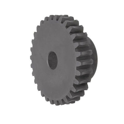 1233577 | WG1R24-040-06HP0793-NYB (Each) --- Worm Gears - Pitch 24DP - 40 tooth - 4 Deg 46 Min with 14.5 Deg Pressure Angle 24DP - Nylon - Mineral Filled Black