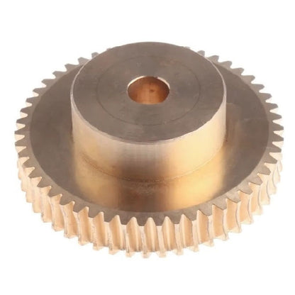 1036996 | WG2R-125-020-060-COP (Each) --- Worm Gears - Pitch Module 1.25 - 20 tooth - 6 Deg 50 Min Module 1.25 - Copper Alloy - CAC502 Gear