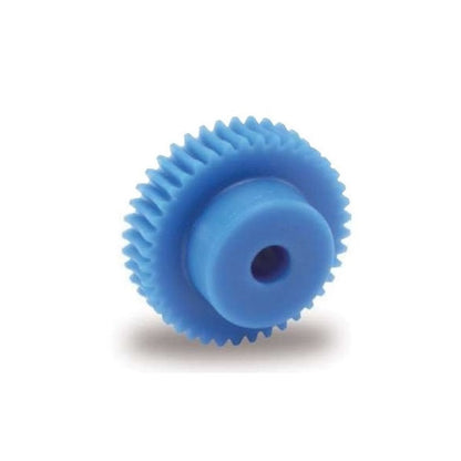 1036092 | WG1R10-100-030-060-ACE (Each) --- Worm Gears - Pitch Module 1.0 - 30 tooth - 3 Deg 35 Min Module 1.0 - Polyacetal White Gear