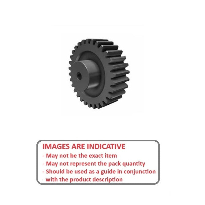 1228016 | WG1R24-020-06HP0475-NYB (2 Pcs) --- Worm Gears - 24DP x 20 4 Deg 46 Min with 14.5 Deg Pressure Angle