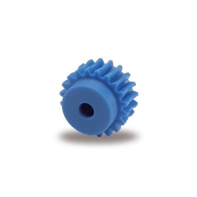 Worm Gears - Pitch Module 1.0 20 - 3 Deg 35 Min - Polyacetal White 
