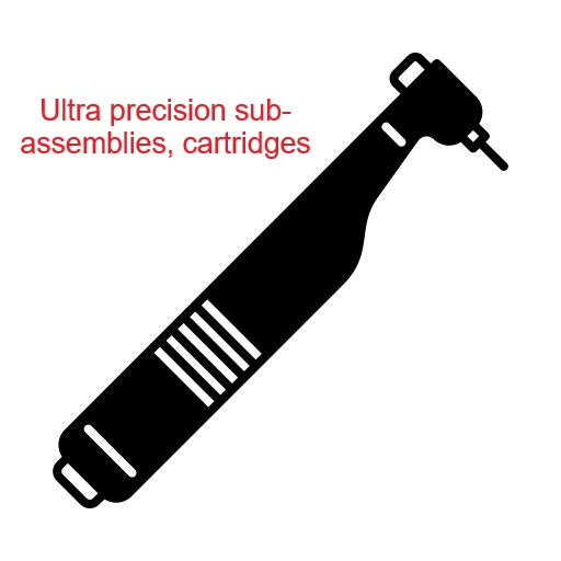 Dental Replacement Parts - Application Brand Bien Air® Turbine Sub Assembly Without Bearings 