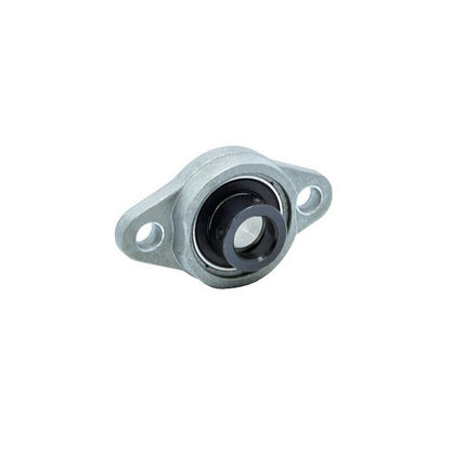 Flanged 2 Bolt Housing Assembly - 12x38x63 mm - Aluminium