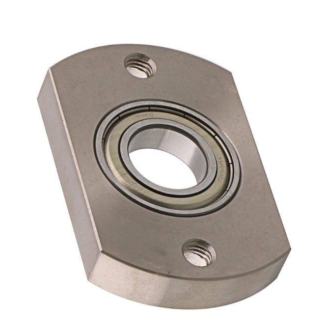 With Ball Bearing Housing Assembly - 10 mm Double Flat 6000 (10x26x8)