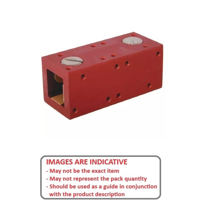 1135345 | LCSQ-0254-057-2 (Each) --- Square Housings Linear - 25.4x44.45 mm - Two Sided
