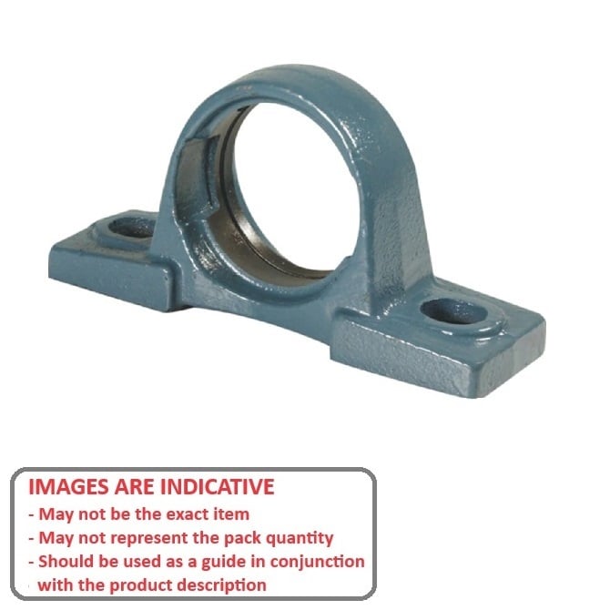 1170543 | P203 --- Cast Iron Pillow Block Housings - 62 mm x 127 mm x 38 mm