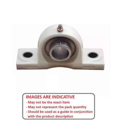 1151534 | IP-225RS (Each) --- Pillow Block Housing and Bearing Assembly - 38.1x49.213x184.15 mm Thermoplastic and Steel