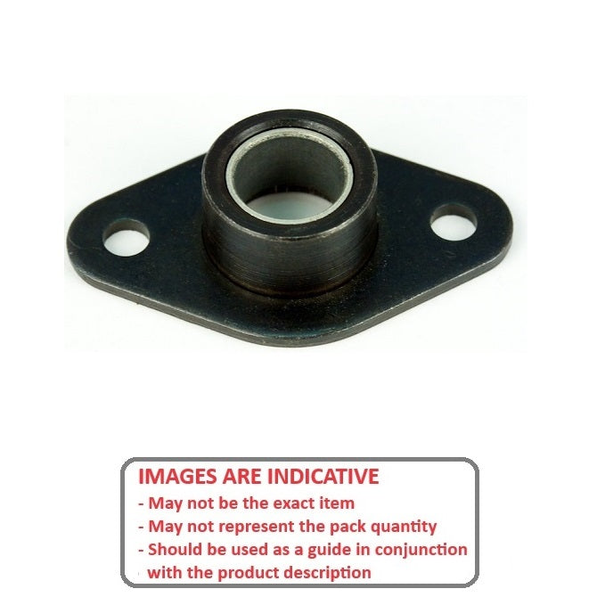 1079348 | BFM-312-LT --- Flanged 2 Bolt Housing Assembly - 7.938 mm x 53.34 mm x 16.76 mm