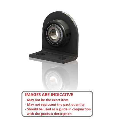 1133809 | PB4-25M-B (Each) --- Pillow Block Self Aligning Housings - 25 mm - 4450 N - Sintered Bronze SAE840 Housing