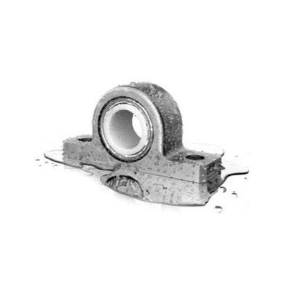 1099383 | NPB2-12M-A (2 Pcs) --- Pillow Block Housings - 12 mm - 961 N - 795 RPM Washdown - Aluminium Housing with Acetal Bearing