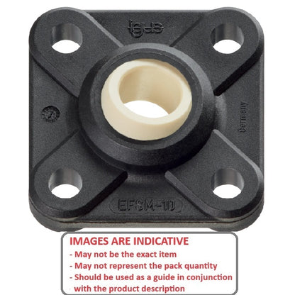 1133582 | F-25-W300 (PK-10) --- Bearing Housings - 25x74x25 mm Flanged - W300 Plastic Housing