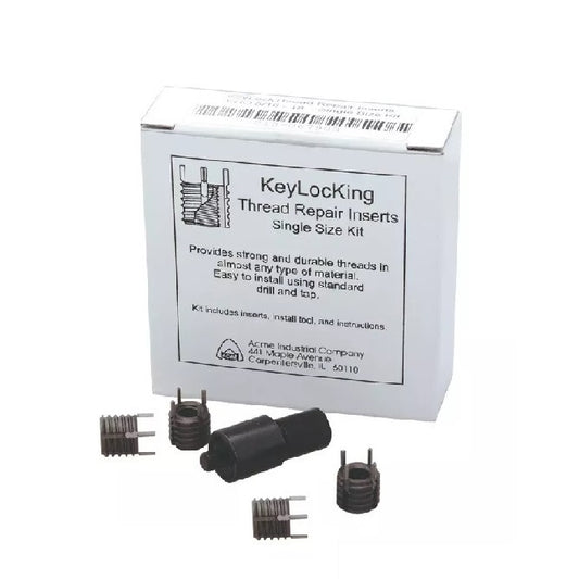 1087427 | KLI-0953-KIT ---  Size Kits Thread Repair - 3/8-16 UNC (9.53mm) x  9/16-12 UNC x 12.7 mm