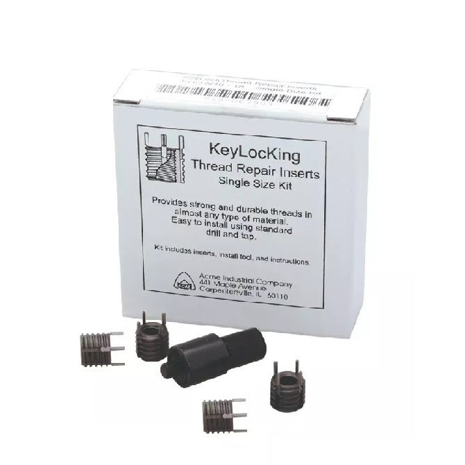 Size Kits Thread Repair - 5/16-18 UNC -7.94mm- 1/2-13 UNC -12.7mm- 10.9 mm - Steel