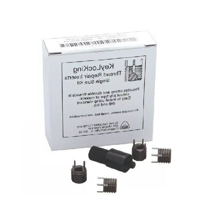 1078235 | KLI-0794F-KIT (Each) --- Size Kits Thread Repair - 5/16-24 UNF - 7.94mm - 1/2-13 UNC - 12.7mm - 10.9 mm Keylocking - Steel Insert