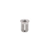 Expansion Inserts - 4-40 UNC - 2.85mm - 3.962x4.78 mm Press In - Stainless Steel 303/304 Similar to A2, 18-8 HRB80 Insert