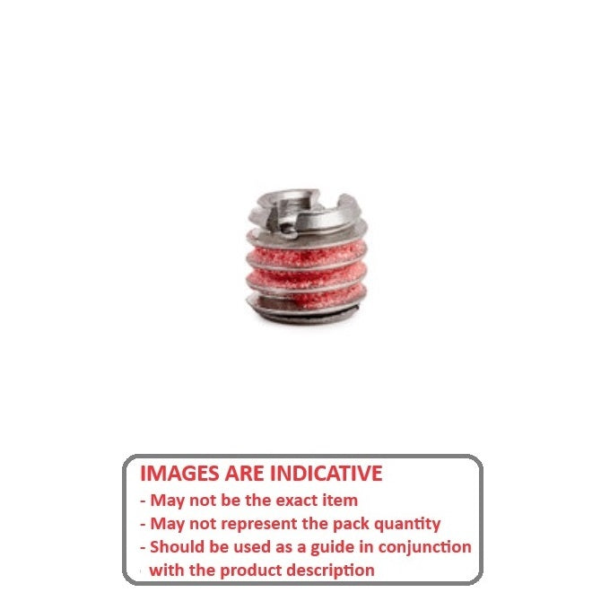 1075964 | EZL-064F-111C-111-S3 --- Inserts - 1/4-28 UNF (6.35mm) x 11.1 mm 7/16-14 UNC (11.113mm)