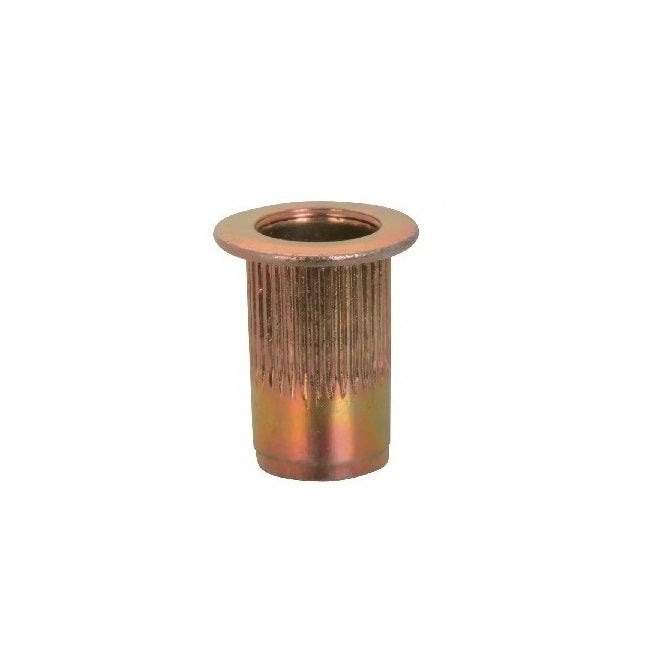 1060799 | IN-RIV-048F-057-R --- Rivet Nuts Inserts - 10-32 UNF (4.76mm) x 7.54 mm 3.30 - 5.72