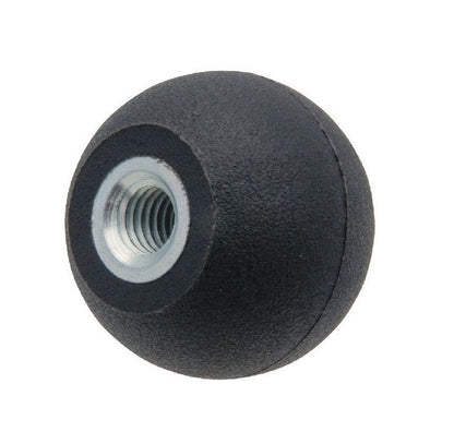 1104182 | KF127F-041-TPH-IN-A (Each) --- Ball Knobs - 1/2-20 UNF - 12.7mm - 41.28 - - Female Threaded - Phenolic Knob