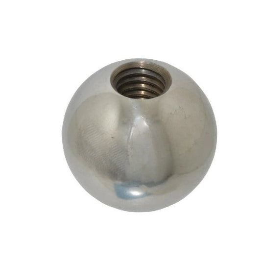 Pomello a sfera M6 x 25 mm - Filettato inossidabile - Femmina - MBA (confezione da 1)