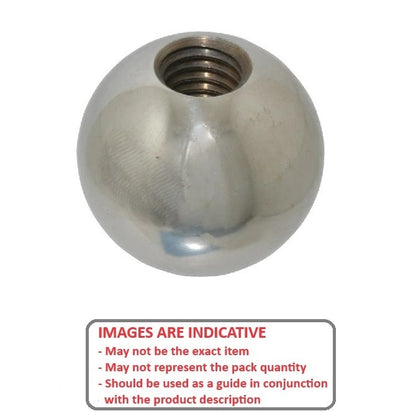 1094002 | KF100M-040-T303 --- Ball Knobs - M10 (10x1.5mm) x 40 mm x 18 mm