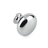 Cabinet Hardware Knobs - 8-32 UNC -4.17mm- 38.1x25.4 mm - Zinc Diecast