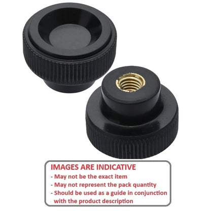 1228065 | KF040M-020-KND-PH --- Knob - M4x0.50 x 20 mm x 7 mm