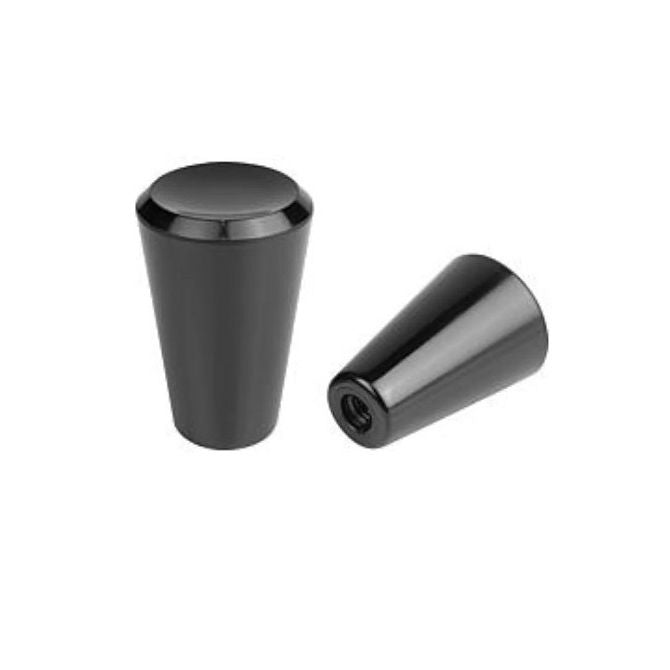 1081939 | KF080M-030-LVR (Each) --- Lever Knobs - M8 - 8x1.25mm - 30x15 mm Threaded Bore - Plastic Knob