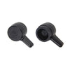 1073858 | KM064-017-L-B (10 Pcs) --- Thumb Knobs - 1/4 (6.35mm) - Use Own Screw x 17.46 mm x 11.1 mm