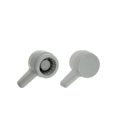1078334 | KM079-021-L-G (PK-10) --- Thumb Knobs - 5/16 - 7.94mm - - Use Own Screw 21.43x13.5 mm For Cap Screws - Plastic Knob