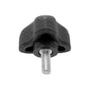 Lobe Knobs - 10-32 UNF -4.76mm- 29.97x25.4 mm - Zinc Plated Steel