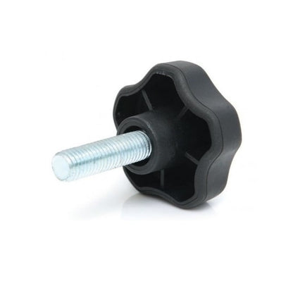 1089293 | KM095C-057-5L-SFT25-ST --- Lobe Knobs - 3/8-16 UNC (9.53mm) x 57.15 mm x 25.4 mm