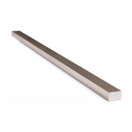 Keysteel rectangulaire Longueur 7 x 8 x 300 mm - Longueur stock Inox 303-304 - 18-8 - A2 - Rectangulaire - Sous-dimensionné - Standard - ExactKey (Pack de 1)