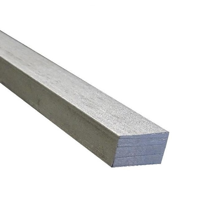 Keysteel rectangulaire Longueur 8 x 10 x 300 mm - Longueur stock Inox 303-304 - 18-8 - A2 - Rectangulaire - Sous-dimensionné - Standard - ExactKey (Pack de 1)