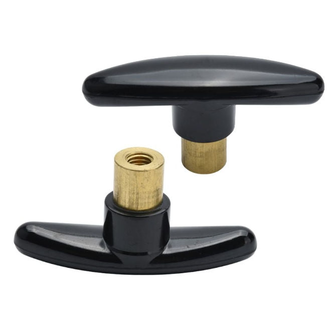 1233012 | KF100M-090-W (Each) --- Wing Knobs - M10 - 10x1.5mm - 90x25 mm Female