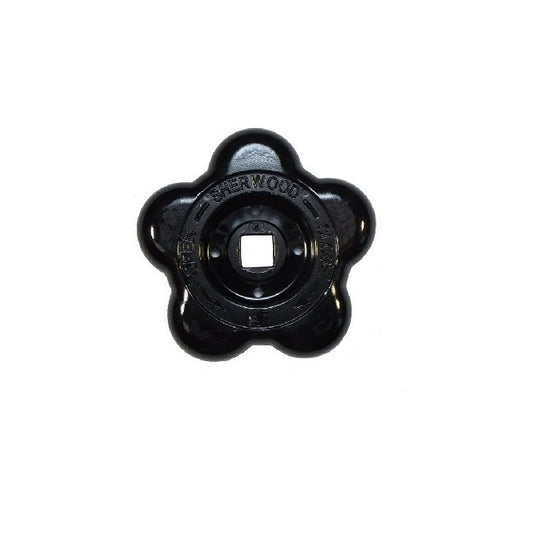 1076290 | KF065-050-HW --- Valve and Hand Wheels Knobs - 6.5 Square Hole x 50 mm x 18 mm