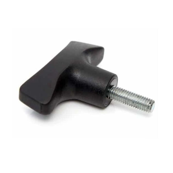 1082853 | KM080M-070-W (Each) --- Wing Knobs - M8 - 8x1.25mm - 70x30 mm Male - Plastic Knob