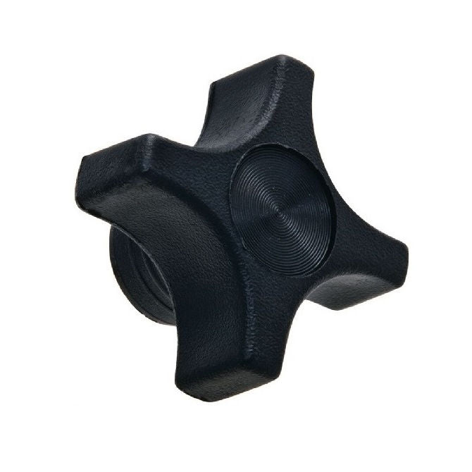 1072930 | KF064C-044-CBL (Each) --- Cross Knobs - 1/4-20 UNC - 6.35mm - 44.45x12.7 mm Female - Brass Knob