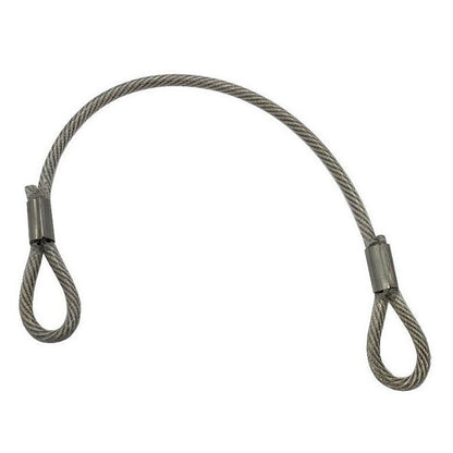 1203122 | FPC-6NRS (Each) --- Nylon Coated Steel Lanyards - 152 mm B - Stainless Steel Lanyard